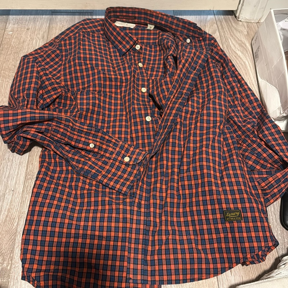 Scotch and soda button down